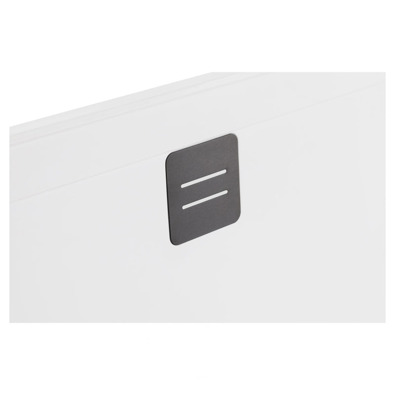 New Flinders PolyMarble 900x900 Shower Base Rear Outlet - Pacific Bathroom Products