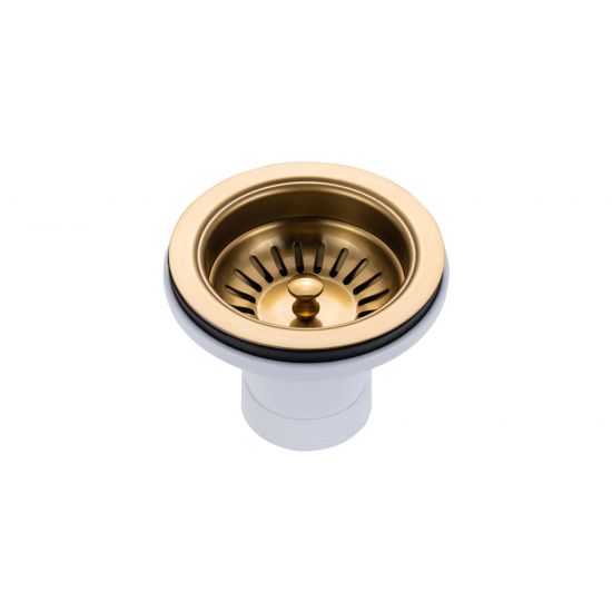 390x450x215mm 1.2mm Handmade Top/Undermount Single Bowl Kitchen Sink - Pacific Bathroom Products