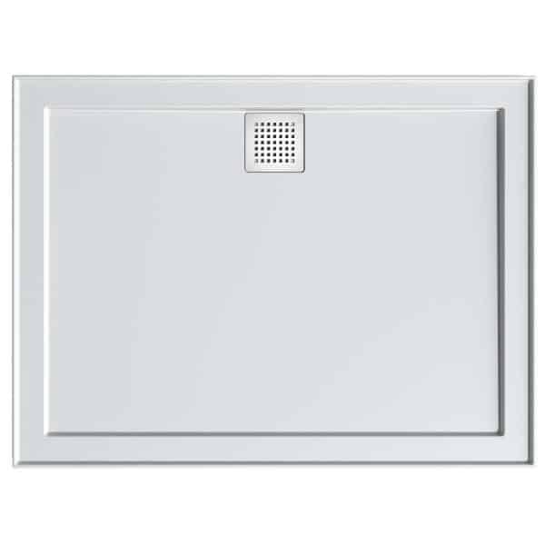 1000 x 900 ECO Shower Base (rear outlet) - Pacific Bathroom Products
