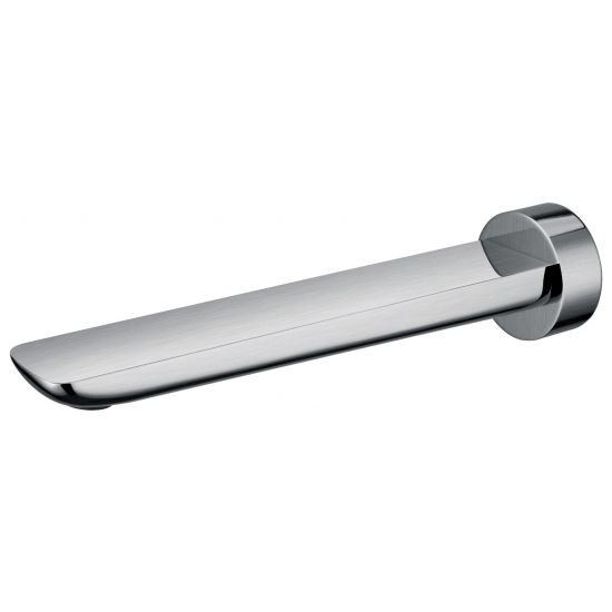 Rush Brushed Nickel Bathtub/Basin Wall Spout - Pacific Bathroom Products