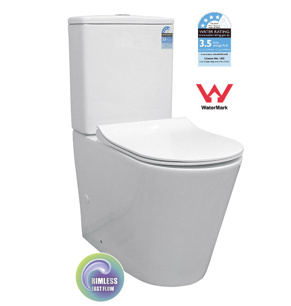 Atlanta Back to Wall Toilet Suite - Pacific Bathroom Products