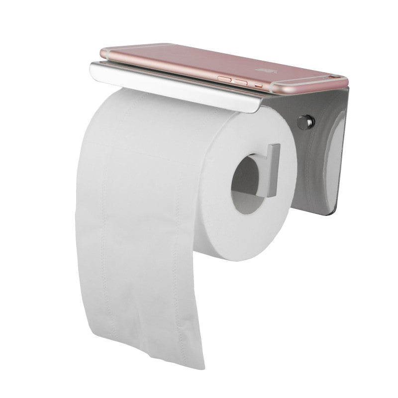 Chrome Smartphone Single Toilet Roll Holder - Pacific Bathroom Products