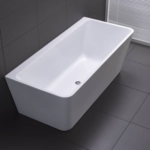 Fresno Back to Wall Freestanding Bath - Pacific Bathroom Products