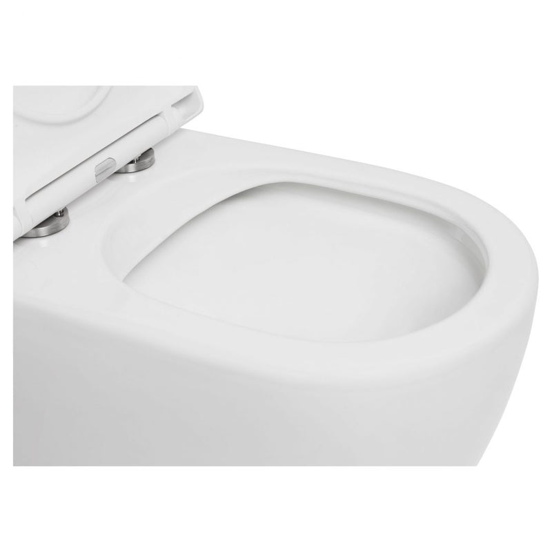 Gemelli Flush to Wall Rimless Toilet Suite - Pacific Bathroom Products
