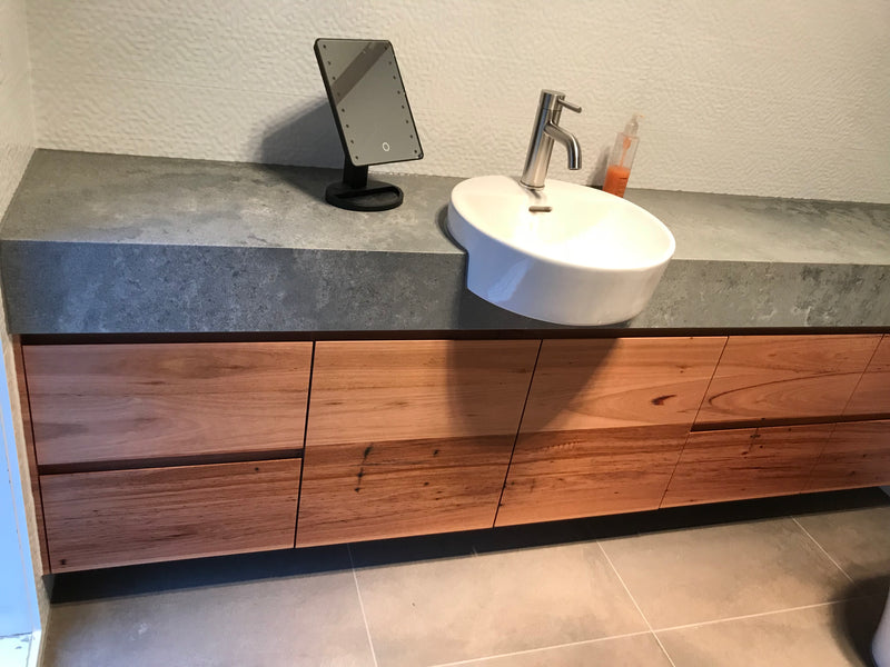 Custom vanity from Charlie's Cabinets - Pacific Bathroom Products
