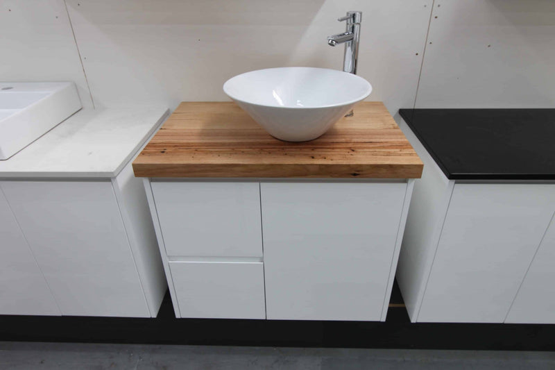 San Antonio Vanity 750 and 900 mm - Timber top finish - Pacific Bathroom Products