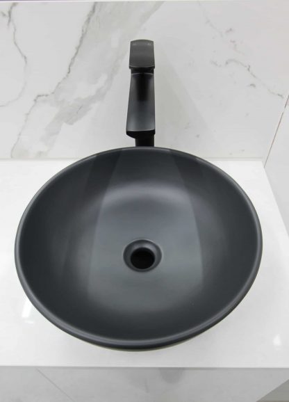 Koko Tower Matte Black - Pacific Bathroom Products