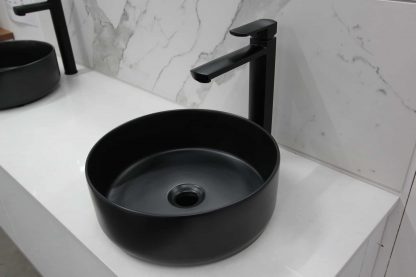 Koko Tower Matte Black - Pacific Bathroom Products