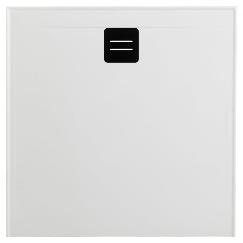 New Flinders PolyMarble 1200x900 Shower Base Rear Outlet - Pacific Bathroom Products