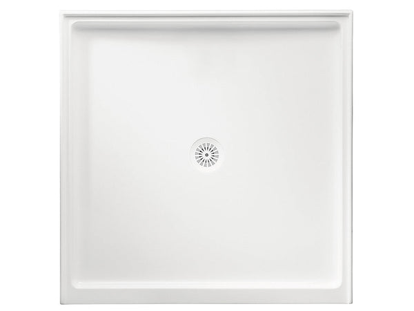 Flinders Polymarble 820 Square Showerbase - Pacific Bathroom Products