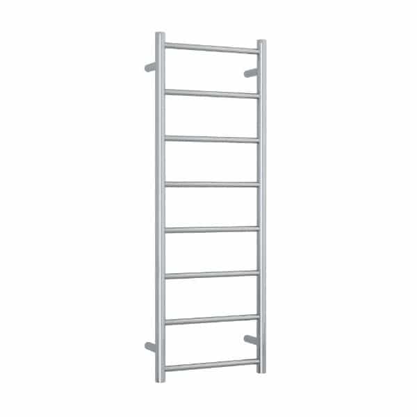 Straight Round Ladder Heated Towel Rail - Pacific Bathroom Products