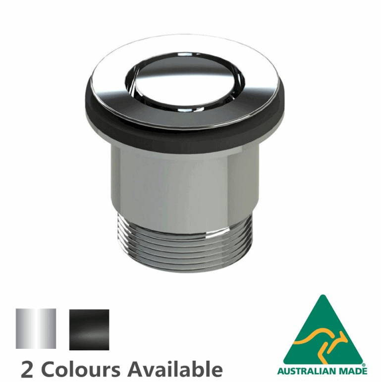 Chrome 32 or 40mm Pop Down Waste Plugs - Pacific Bathroom Products
