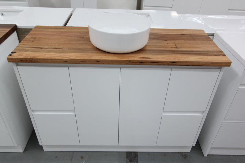 San Antonio Vanity 600, 1200 and 1500 mm - Timber top finish - Pacific Bathroom Products
